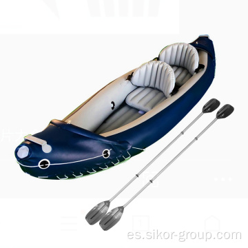 Kayak sólido sólido personalizable kayak gonflabl tela kayak para pesca